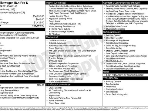 Used 2025 Volkswagen ID.4 Pro S AWD/4WD image 2