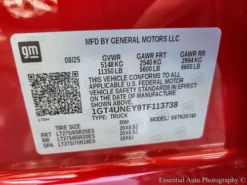 New 2026 GMC Sierra 2500 SLT w/ SLT Premium Package AWD/4WD image 25
