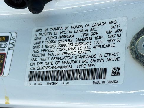 Used 2017 Honda CR-V EX image 43