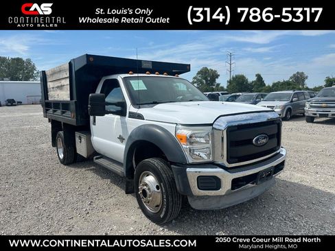 Used 2014 Ford F550 4x4 Regular Cab Super Duty image 1