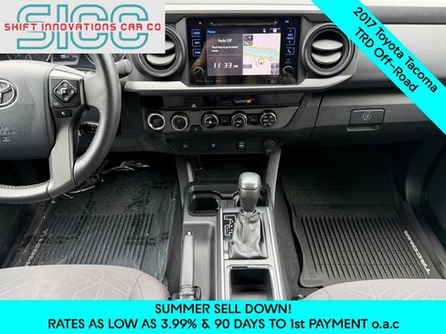 Used 2017 Toyota Tacoma TRD Off-Road w/ Tow Package (A/T) AWD/4WD image 13