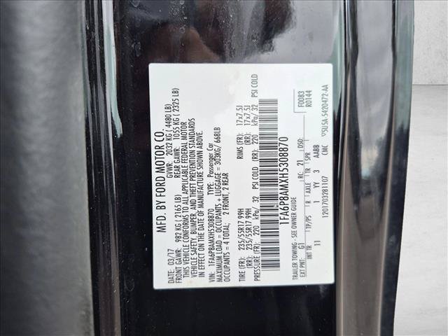 Used 2017 Ford Mustang Coupe RWD image 15