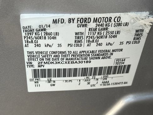 Used 2014 Ford Edge Limited FWD image 28