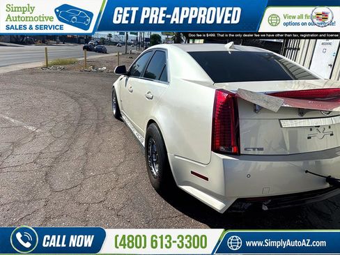 Used 2011 Cadillac CTS V w/ Wood Trim Package RWD image 15