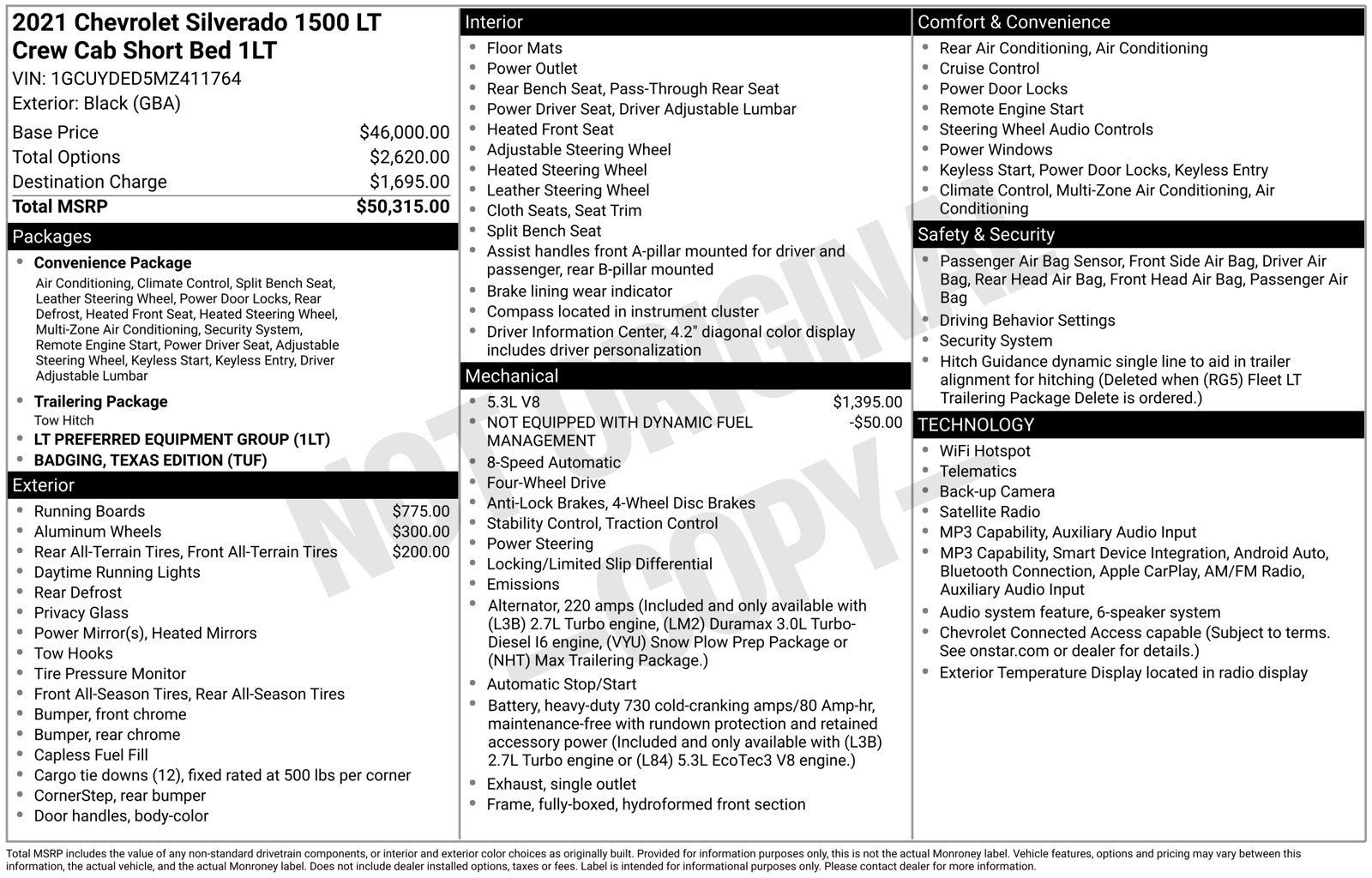 Used 2021 Chevrolet Silverado 1500 LT AWD/4WD image 21