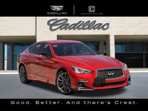 Used 2020 INFINITI Q50 Red Sport 400 AWD/4WD image 1