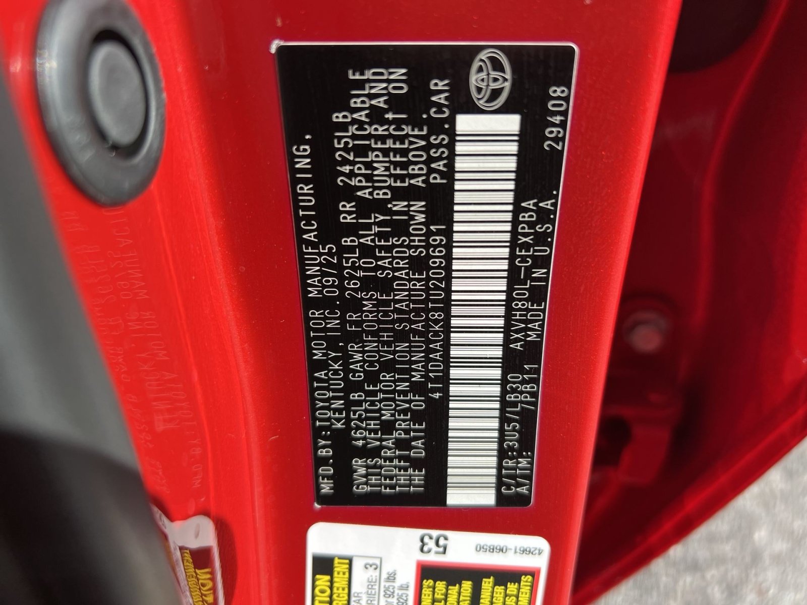 Used 2026 Toyota Camry XSE FWD image 28