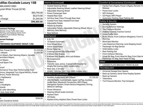 Used 2019 Cadillac Escalade Luxury image 27