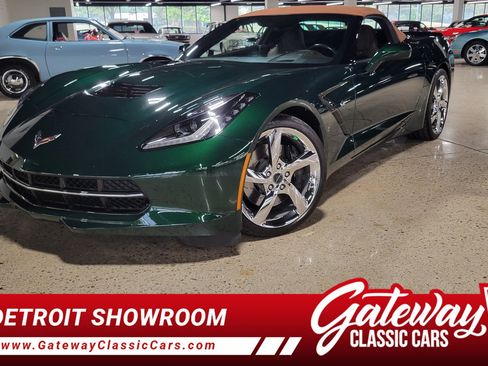 Used 2014 Chevrolet Corvette Stingray Convertible w/ 3LT Preferred Equipment Group RWD image 1