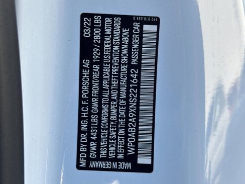 Certified 2022 Porsche 911 Carrera 4 GTS image 33