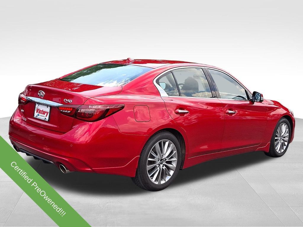 Used 2023 INFINITI Q50 Luxe w/ Cargo Package AWD/4WD image 6