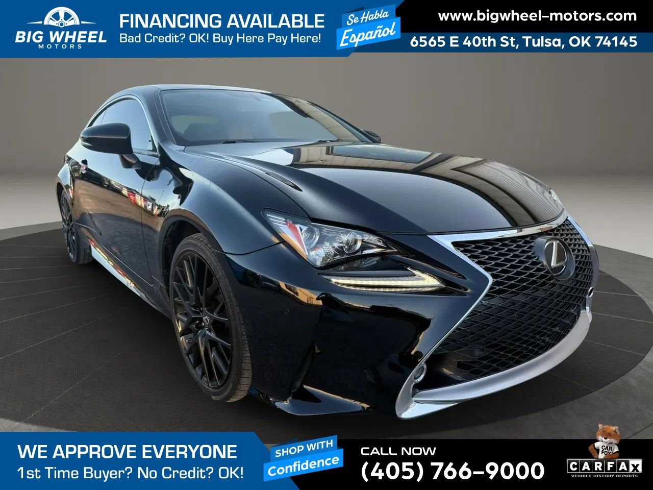 Used 2015 Lexus RC 350 AWD w/ Navigation System Package image 7
