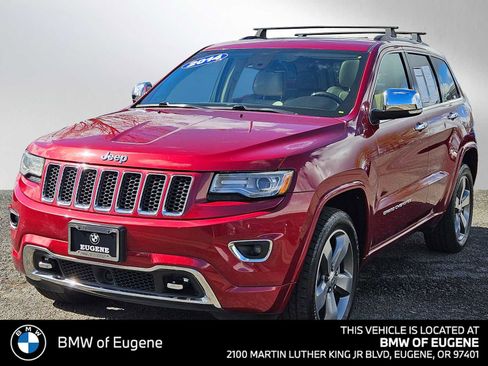 Used 2014 Jeep Grand Cherokee Overland w/ Advanced Technology Group AWD/4WD image 7