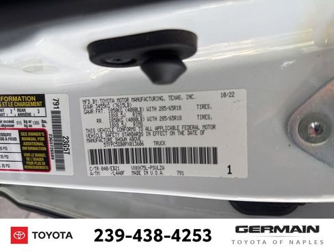 Used 2023 Toyota Tundra TRD Pro AWD/4WD image 25