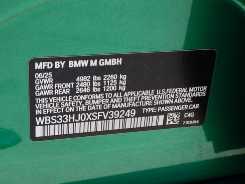 Used 2025 BMW M3 Competition w/ M Carbon Exterior Package AWD/4WD image 26