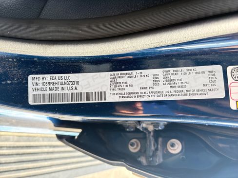 Used 2020 RAM 1500 Limited RWD image 24