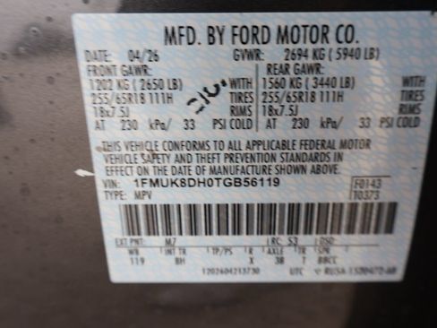 New 2026 Ford Explorer Active AWD/4WD image 41