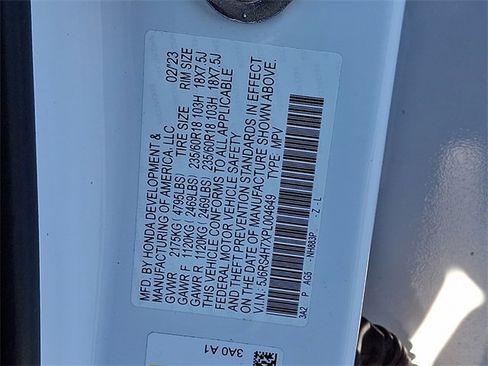 Certified 2023 Honda CR-V EX-L image 27