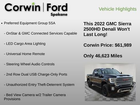 Used 2022 GMC Sierra 2500 Denali w/ Denali Black Diamond Edition image 30