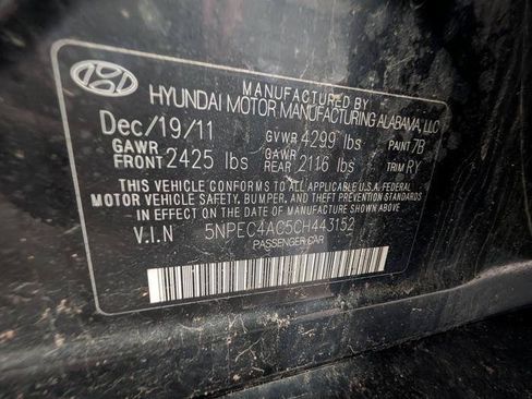 Used 2012 Hyundai Sonata Limited FWD image 41
