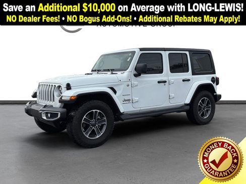 Used 2023 Jeep Wrangler Sahara w/ LED Lighting Group image 1
