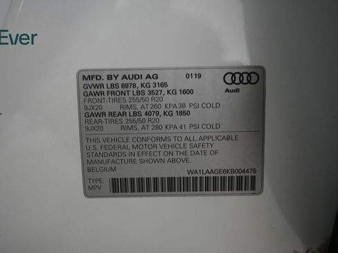 Used 2019 Audi e-tron Premium Plus AWD/4WD image 26