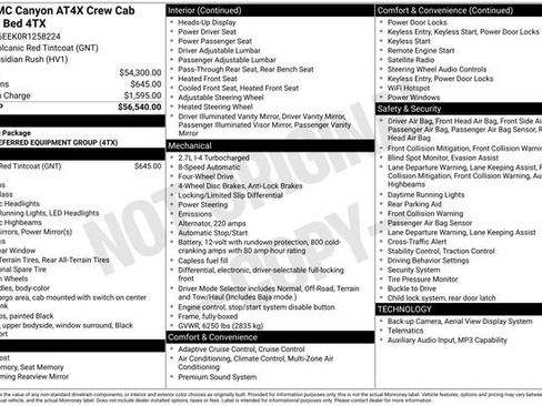 Used 2024 GMC Canyon AT4X AWD/4WD image 2
