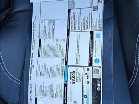 New 2026 Chevrolet Corvette Stingray Coupe w/ Z51 Performance Package image 18