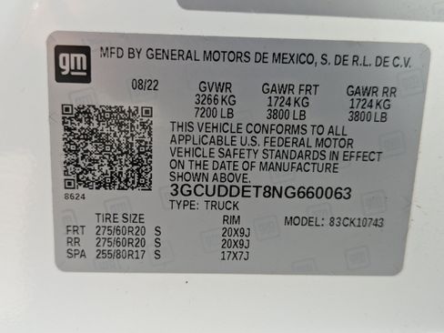 Certified 2022 Chevrolet Silverado 1500 LT w/ Convenience Package II AWD/4WD image 52