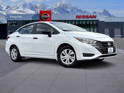 New 2025 Nissan Versa S w/ Trunk Package