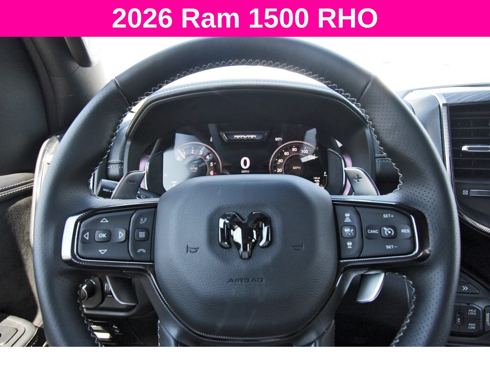 New 2026 RAM 1500 RHO AWD/4WD image 13