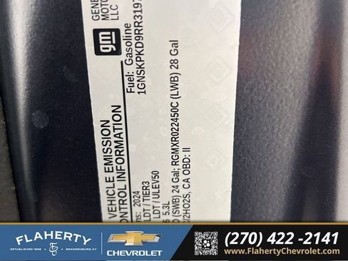 Used 2024 Chevrolet Tahoe Z71 w/ Z71 Off-Road Package image 17