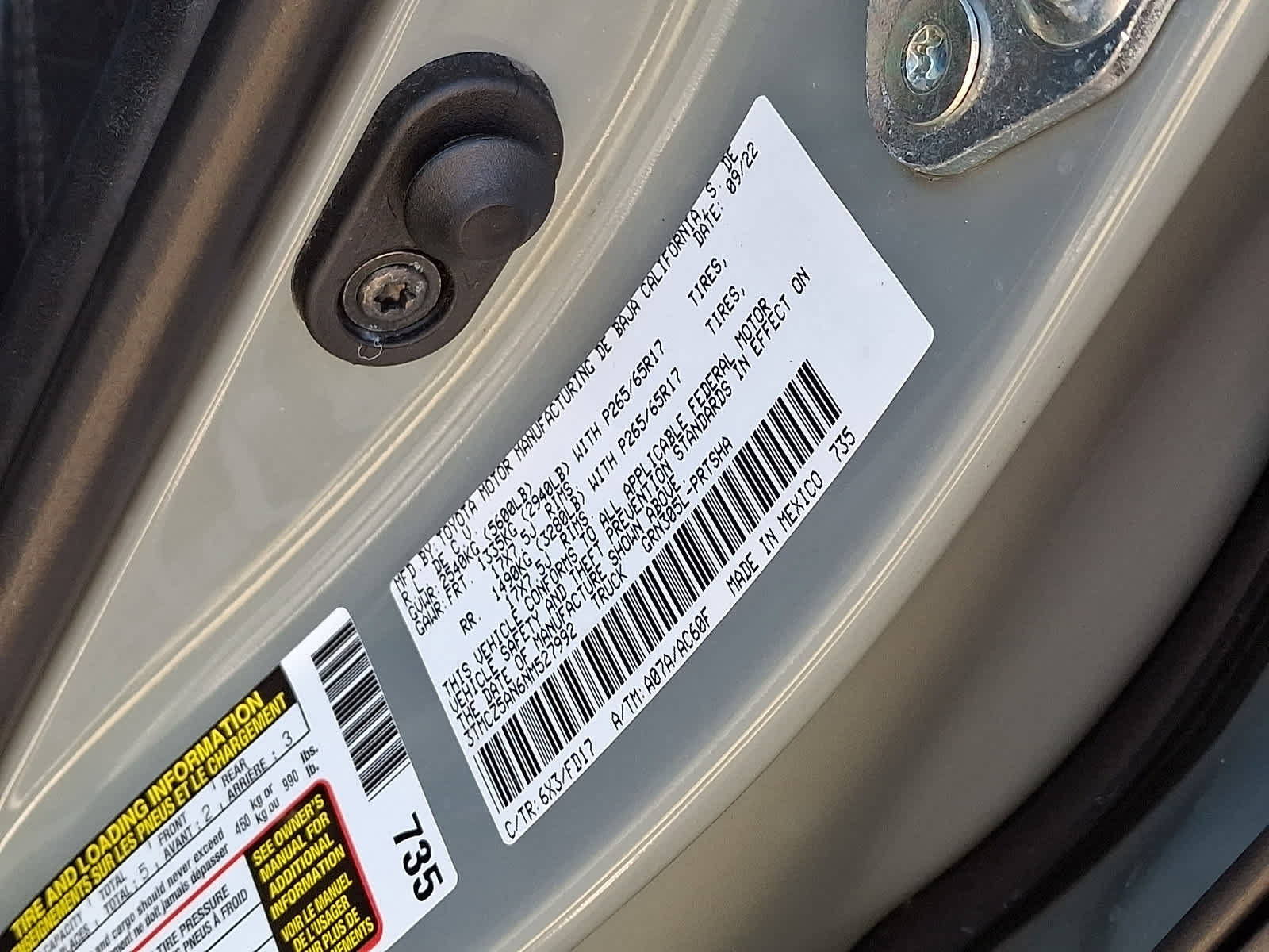 Used 2022 Toyota Tacoma TRD Sport AWD/4WD image 31