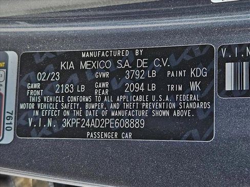 Used 2023 Kia Forte LXS w/ LXS Technology Package image 22