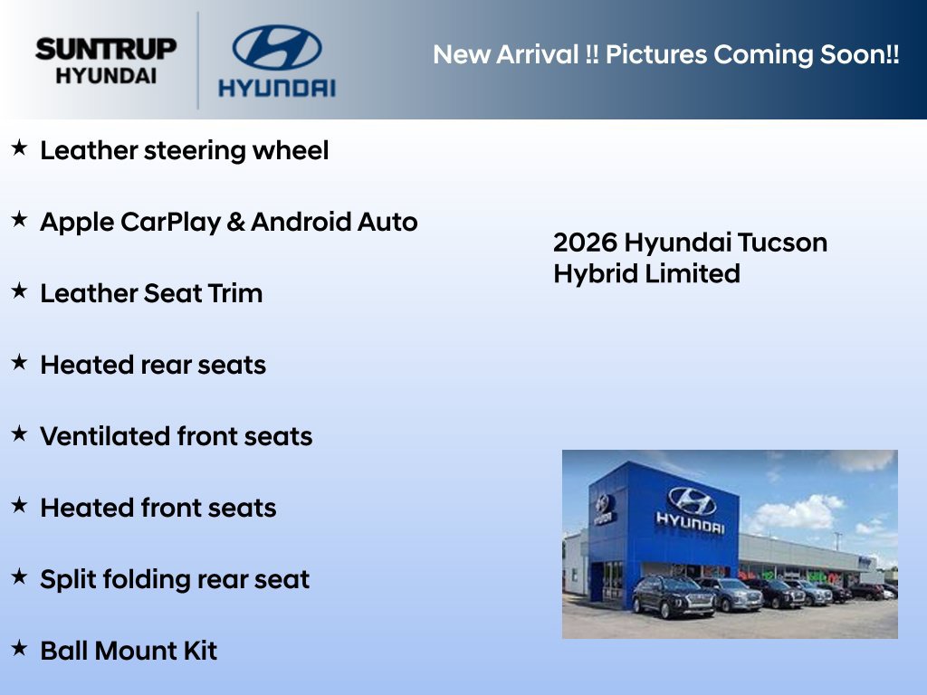New 2026 Hyundai Tucson Limited w/ Tow & Go Package AWD/4WD image 4