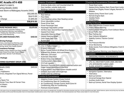 New 2026 GMC Acadia AT4 w/ Super Cruise Package image 4