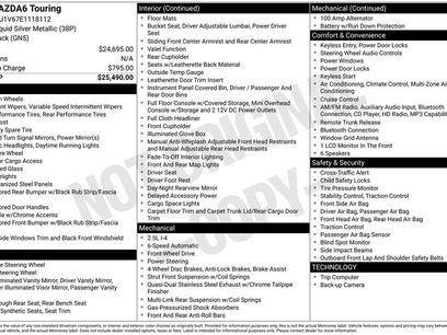 Used 2014 MAZDA MAZDA6 Touring