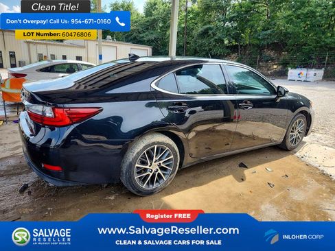 Used 2016 Lexus ES 350 w/ Luxury Package w/Wood Trim FWD image 4