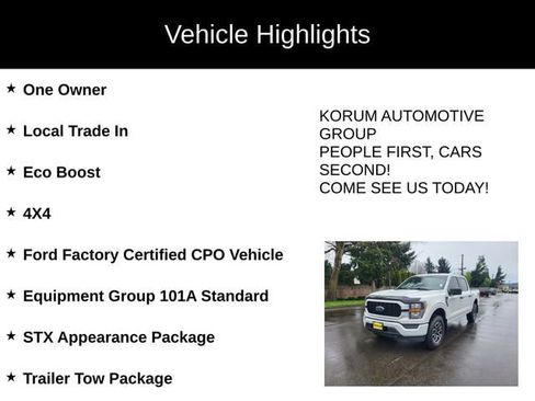 Certified 2023 Ford F150 XL w/ STX Appearance Package image 4