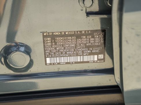 Certified 2025 Honda HR-V Sport image 35