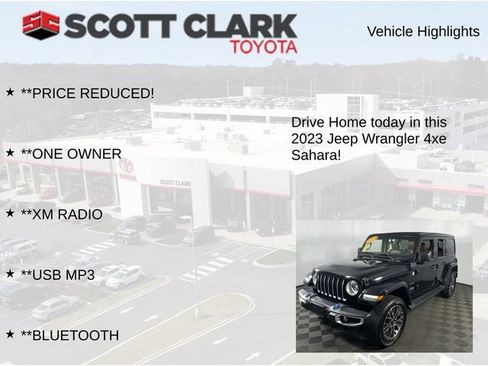 Used 2023 Jeep Wrangler Unlimited Sahara w/ Cold Weather Group AWD/4WD image 8