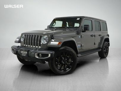 Used 2021 Jeep Wrangler Unlimited Sahara 4xe w/ Cold Weather Group