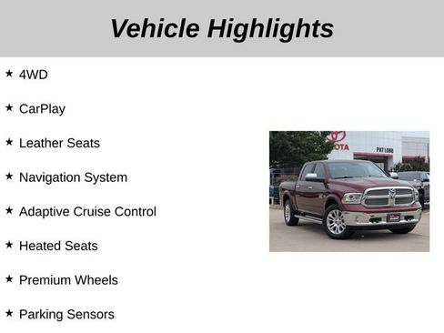 Used 2017 RAM 1500 Laramie Longhorn AWD/4WD image 5