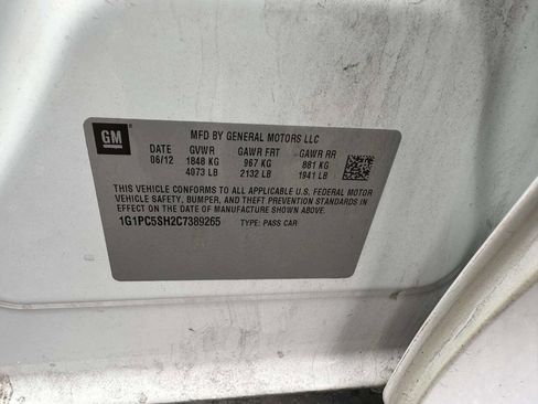 Used 2012 Chevrolet Cruze LS w/ Connectivity Package image 33