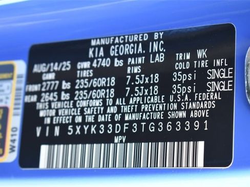 New 2026 Kia Sportage EX w/ EX Panorama Roof Package image 35