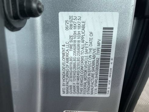 Used 2025 Honda Odyssey EX-L image 49