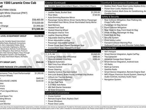 Used 2024 RAM 1500 Laramie AWD/4WD image 23