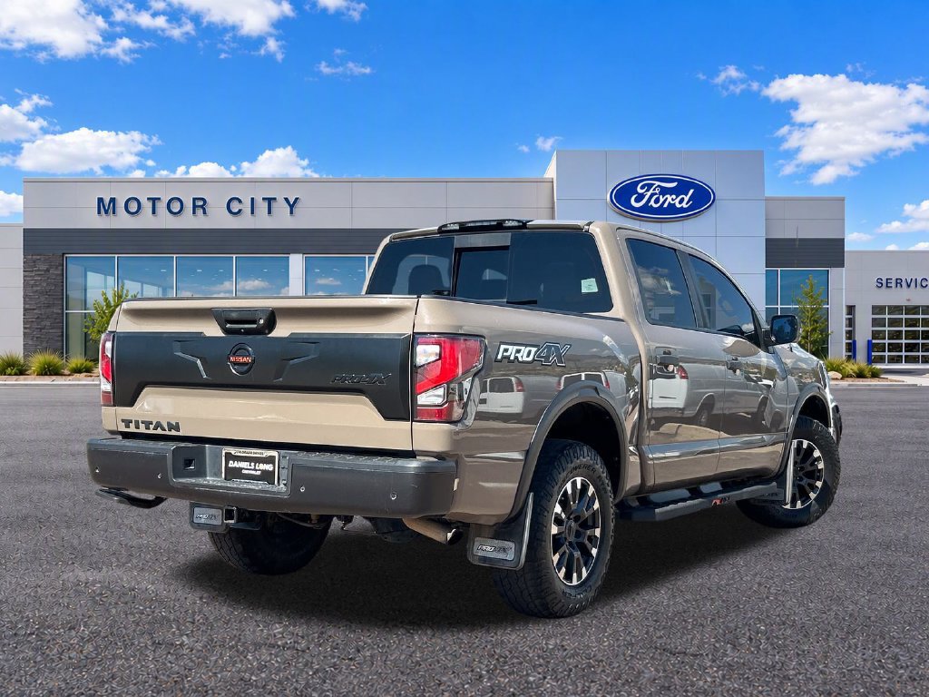 Used 2021 Nissan Titan PRO-4X w/ Pro-4x Convenience Package AWD/4WD image 2