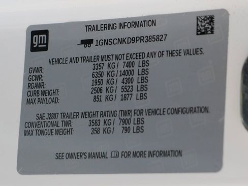 Used 2023 Chevrolet Tahoe LT image 50