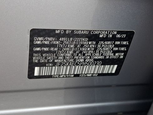 Certified 2023 Subaru Forester Premium AWD/4WD image 26